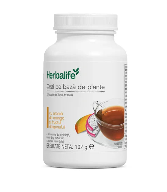 Ceai Herbalife Mango și Fructul Dragonului pentru energie și hidratare - Herbalclub.ro