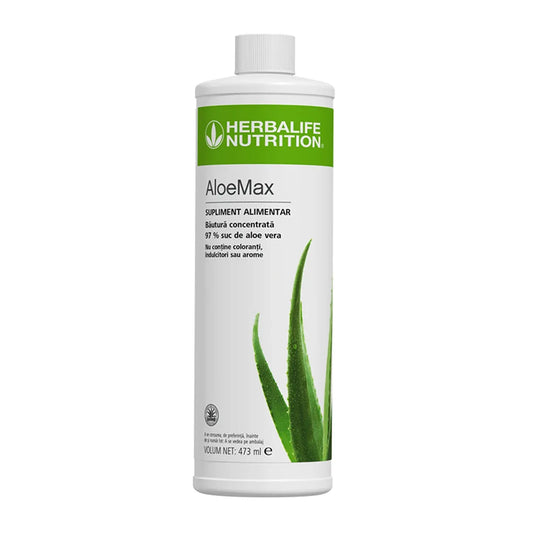 Băutură Concentrată AloeMax Herbalife 97% suc de Aloe Vera 473 ml - Herbalclub.ro