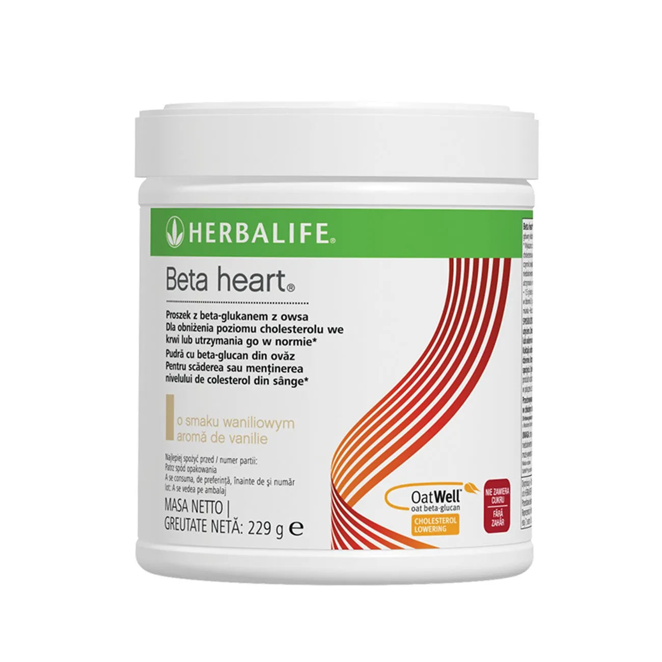 Beta heart® Herbalife Vanilie 229g - Supliment pentru Colesterol și Inimă Herbalclub.ro