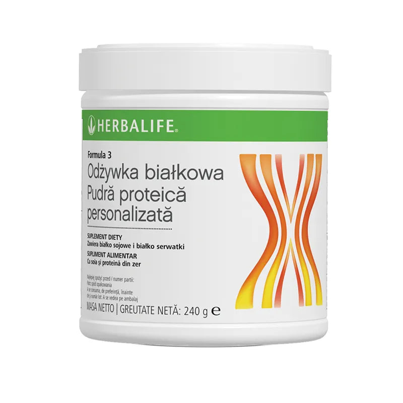 Formula 3 Pudră Proteică Personalizată Herbalife 240g - Supliment Proteic Herbalclub.ro