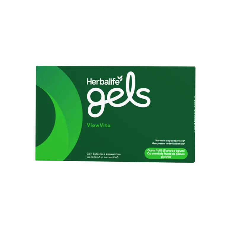 ViewVita™ Herbalife 30 comprimate gel masticabile - Supliment pentru Vedere și Sănătate Oculară Herbalclub.ro