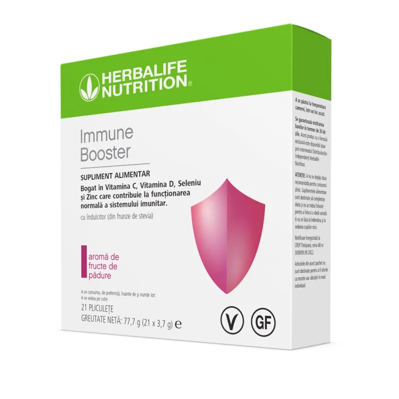 Immune Booster Herbalife Fructe de Pădure 21 pliculețe - Supliment pentru Imunitate Herbalclub.ro
