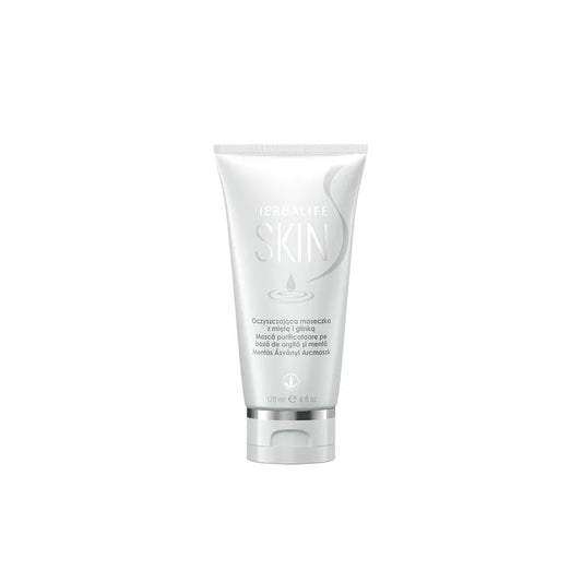 Mască purificatoare pe bază de argilă și mentă 120ml - Curățare profundă Herbalclub.ro