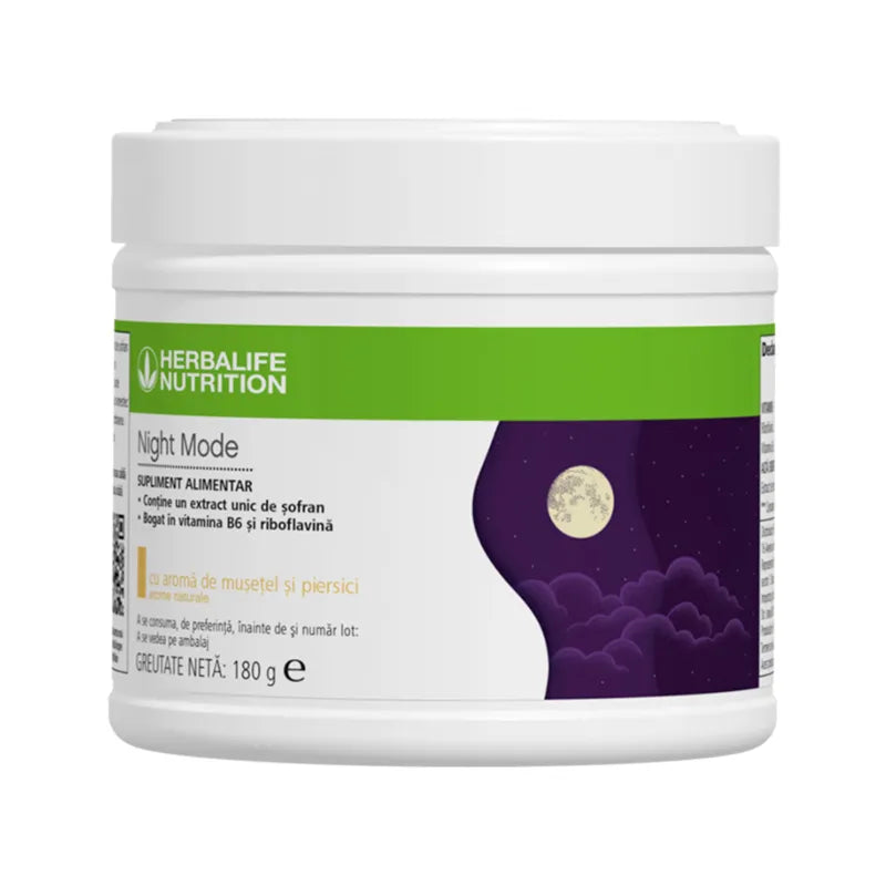 Night Mode Herbalife 180g - Pudră pentru Somn și Relaxare Herbalclub.ro