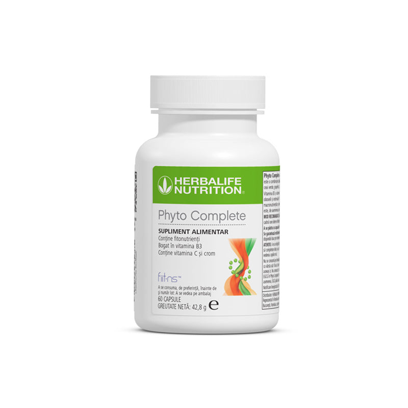 Phyto Complete Herbalife 60 de capsule - Supliment pentru Metabolism și Energie Herbalclub.ro