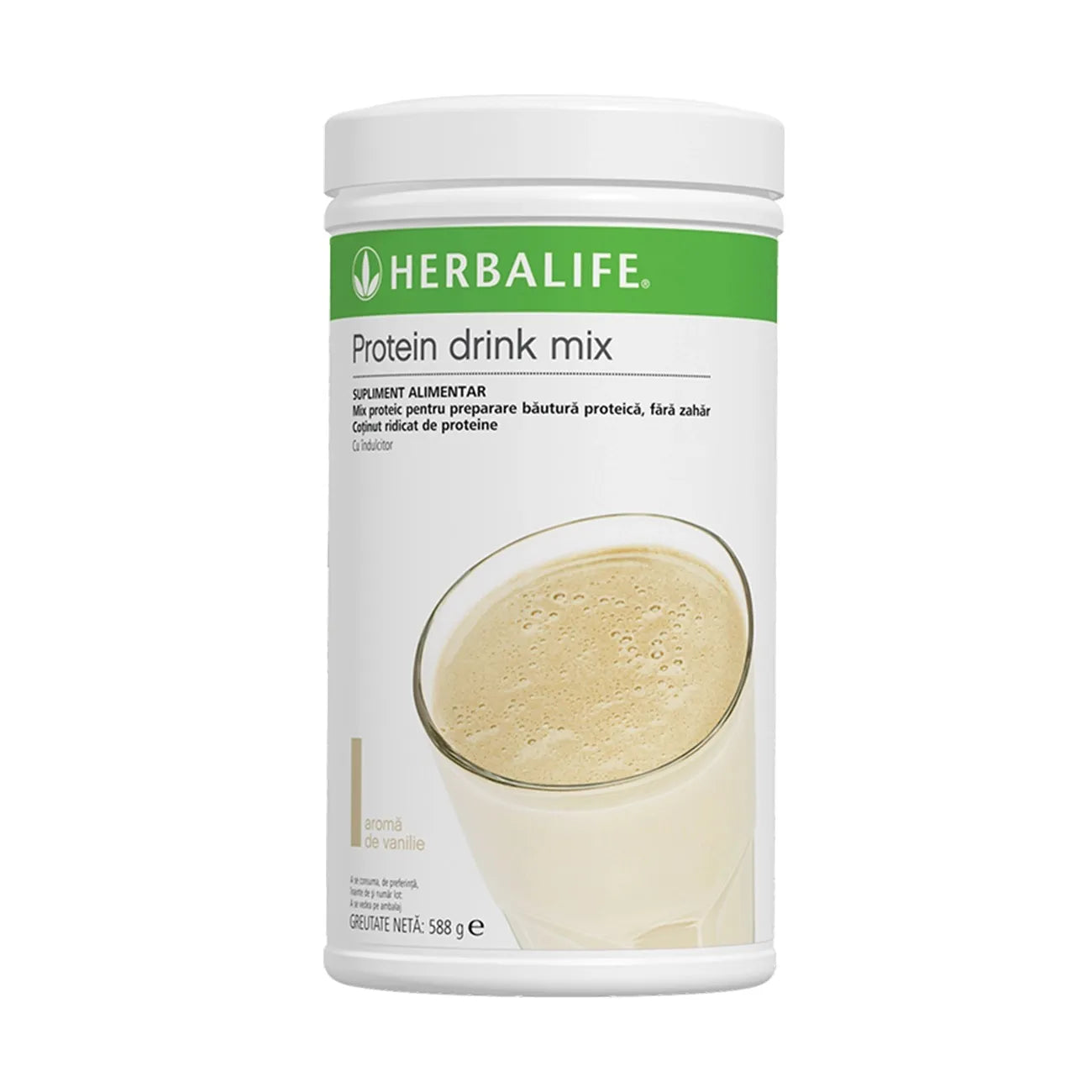 Protein Drink Mix Herbalife Pudră Proteică Vanilie 588g - Supliment Proteic Herbalclub.ro